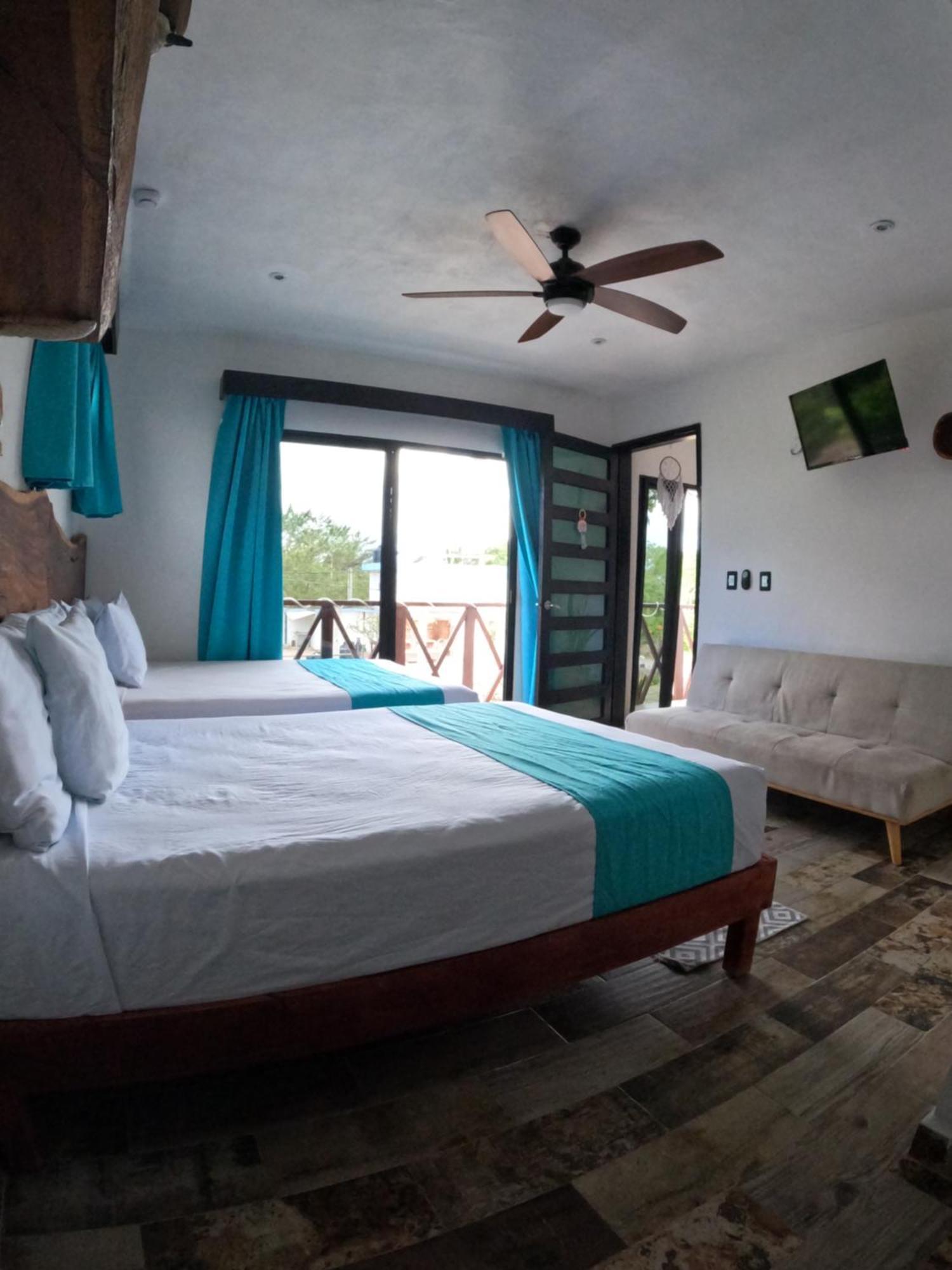 Hotel y Beach Club Casa Mia Xulha -Bacalar Xul-Ha Exterior foto